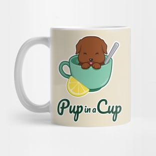 Pup in a Cup - Brown Labrador Retriever Puppy Mug